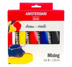 Talens AMSTERDAM Acrylfarben-Set "Mix"