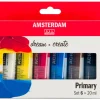 Talens AMSTERDAM Acrylfarben-Set "Primär"