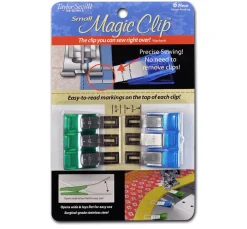Taylor Seville Stoffklammern Magic Clips, 6 Stück
