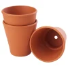 Terrakotta-Rosentöpfe, 3 Stck