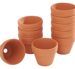 Terrakotta-Töpfe