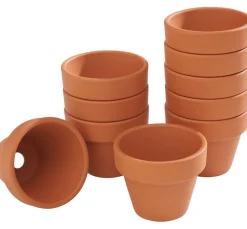 Terrakotta-Töpfe