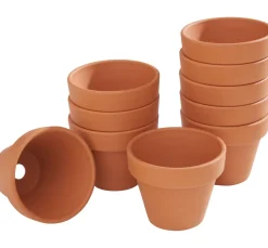 Terrakotta-Töpfe