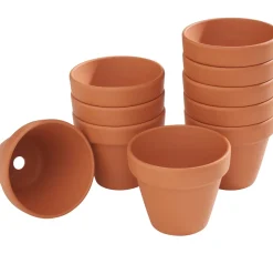 Terrakotta-Töpfe