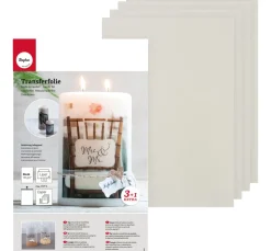 Transfer-/Wasserschiebefolie, 4 Blatt