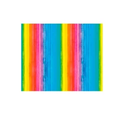 Transparentpapier "Regenbogen Streifen"