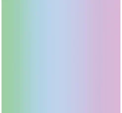 Transparentpapier-Faltblätter "Regenbogen Pastell"