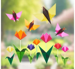 Transparentpapier-Faltblätter 