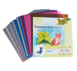 Transparentpapier-Faltblätter "10 x 10 cm", 500 Blatt