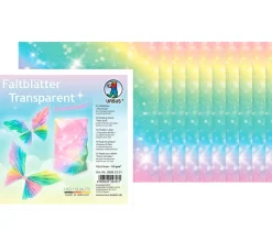 Transparentpapier-Faltblätter "Feenstaub"
