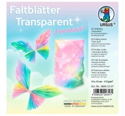 Transparentpapier-Faltblätter "Feenstaub"