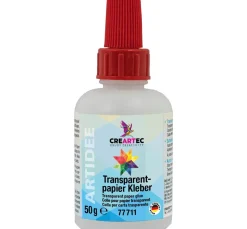 Transparentpapierkleber