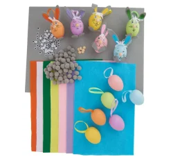 VBS Bastelset "Bunte Hasen"