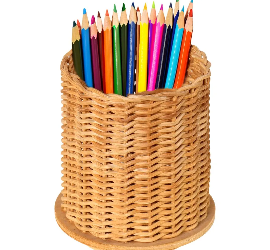 VBS Bastelset Peddigrohr "Stiftehalter"