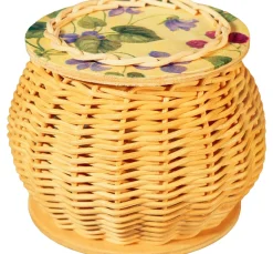 VBS Bastelset Peddigrohr "Korb mit Deckel"