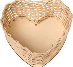 VBS Bastelset Peddigrohr "Herzkorb"