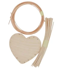 VBS Bastelset Peddigrohr "Herzkorb"