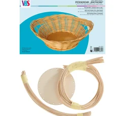 VBS Bastelset Peddigrohr "Brotkorb"