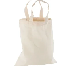 VBS Baumwolltasche, 22 x 26 cm, BW Natur