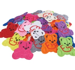 VBS Bügelapplikationen "Bären", 120 Stück