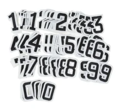 VBS Bügelapplikationen "Zahlen", 100 Stück