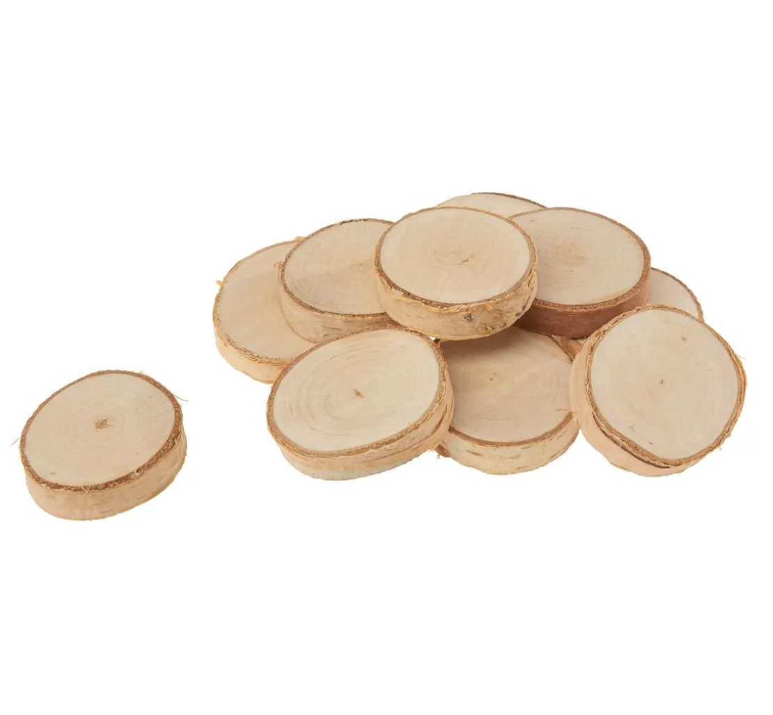 VBS Birkenscheiben, 10 Stück