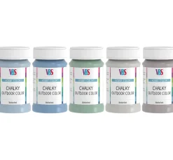 VBS Chalky Outdoor Color "Basic", 5er-Set