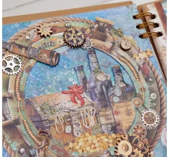 VBS Charms-Verbinder "Zahnräder"