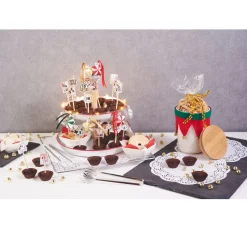 VBS Deko-Etagere mit Holzgriff