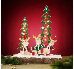 VBS Dekotablett mit Rinde