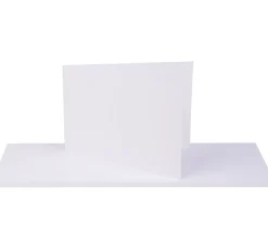 VBS Doppelkarten "Antikweiß", Querformat