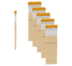 VBS Flachpinsel Synthetikhaar "Größe 8", 50 Stück