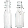 VBS Glasflaschen mit Bügelverschluß, 2 Stück