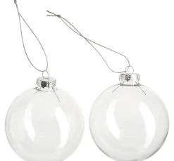 VBS Glaskugeln, Ø 8 cm, 2 Stück