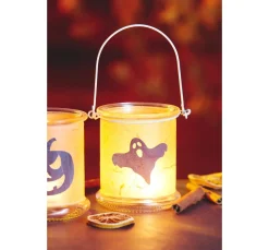 VBS Glaslaterne mit Metallbügel