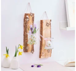 VBS Glaslaterne mit Metallbügel