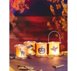 VBS Glaslaterne mit Metallbügel