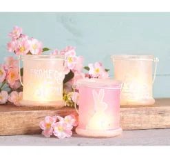 VBS Glaslaterne mit Metallbügel