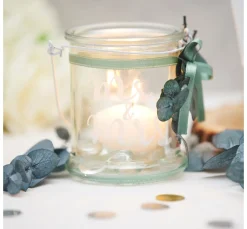 VBS Glaslaterne mit Metallbügel