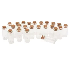 VBS Glasröhrchen mit Korken "5 cm", 24 Stück