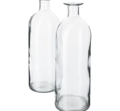 VBS Glasvasen "Bottle", 2 Stück