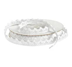 VBS Häkelband "Weiß", 10 mm, 9 m