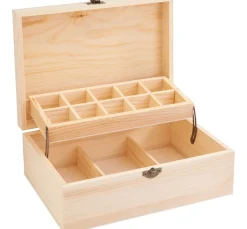 VBS Holz-Aufbewahrungsbox "Twin"