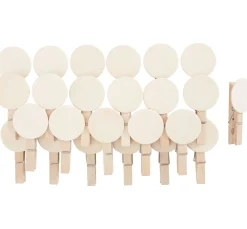 VBS Holzklammer "Button rund"