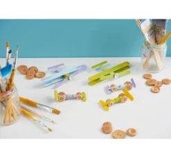 VBS Holzklammern-Teile, 100 Stück