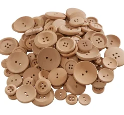 VBS Holzknöpfe "Größen-Mix", 100 g