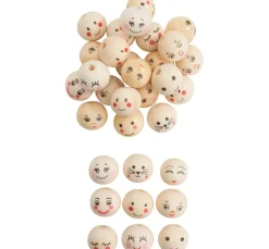 VBS Holzköpfe "Lovely face"