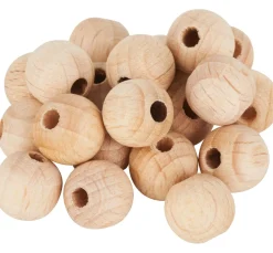 VBS Holzkugeln durchgebohrt "Ø 10 mm"