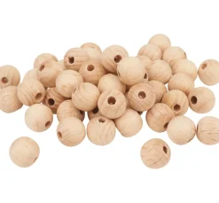 VBS Holzkugeln durchgebohrt 