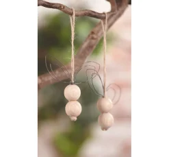 VBS Holzkugeln durchgebohrt 